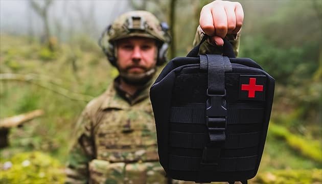 Individual First Aid Kit: Equipped for Emergency Response